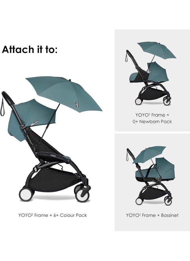 Yoyo Stroller Sunshade Upf 50+ Protection Baby Stroller Parasol Compatible With The 0+ Newborn Pack, Bassinet, Car Seat And 6+ Colour Pack