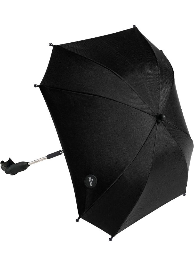 Xari/Zigi Parasol + Clip Black, One Size