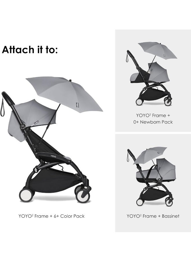 Yoyo Stroller Sunshade Upf 50+ Protection Baby Stroller Parasol Compatible With The 0+ Newborn Pack, Bassinet, Car Seat And 6+ Colour Pack