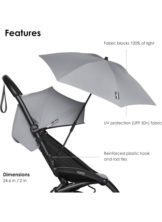 Yoyo Stroller Sunshade Upf 50+ Protection Baby Stroller Parasol Compatible With The 0+ Newborn Pack, Bassinet, Car Seat And 6+ Colour Pack