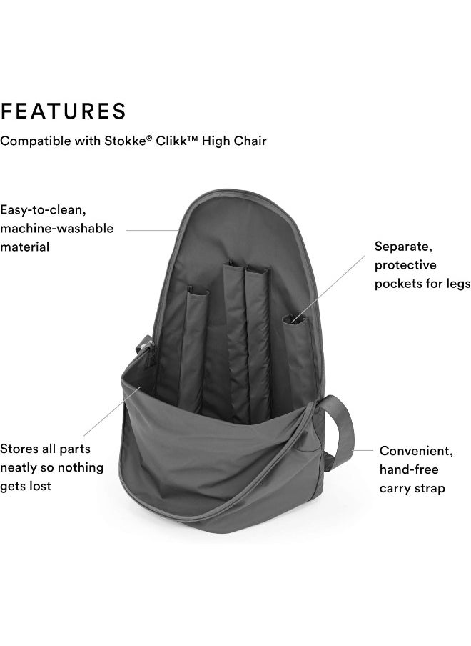 Clikk High Chair Travel Bag, Grey