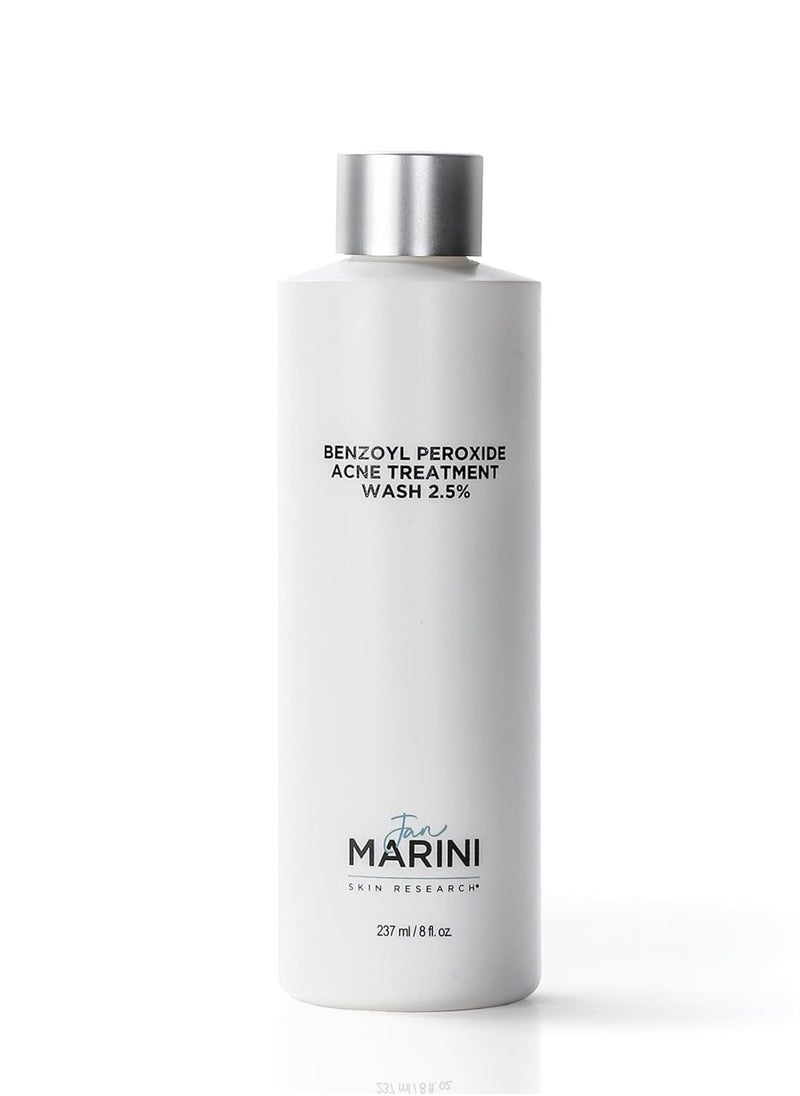 Jan Marini Skin Research Benzoyl Peroxide Acne Treatment Wash 2.5% - 8 Oz