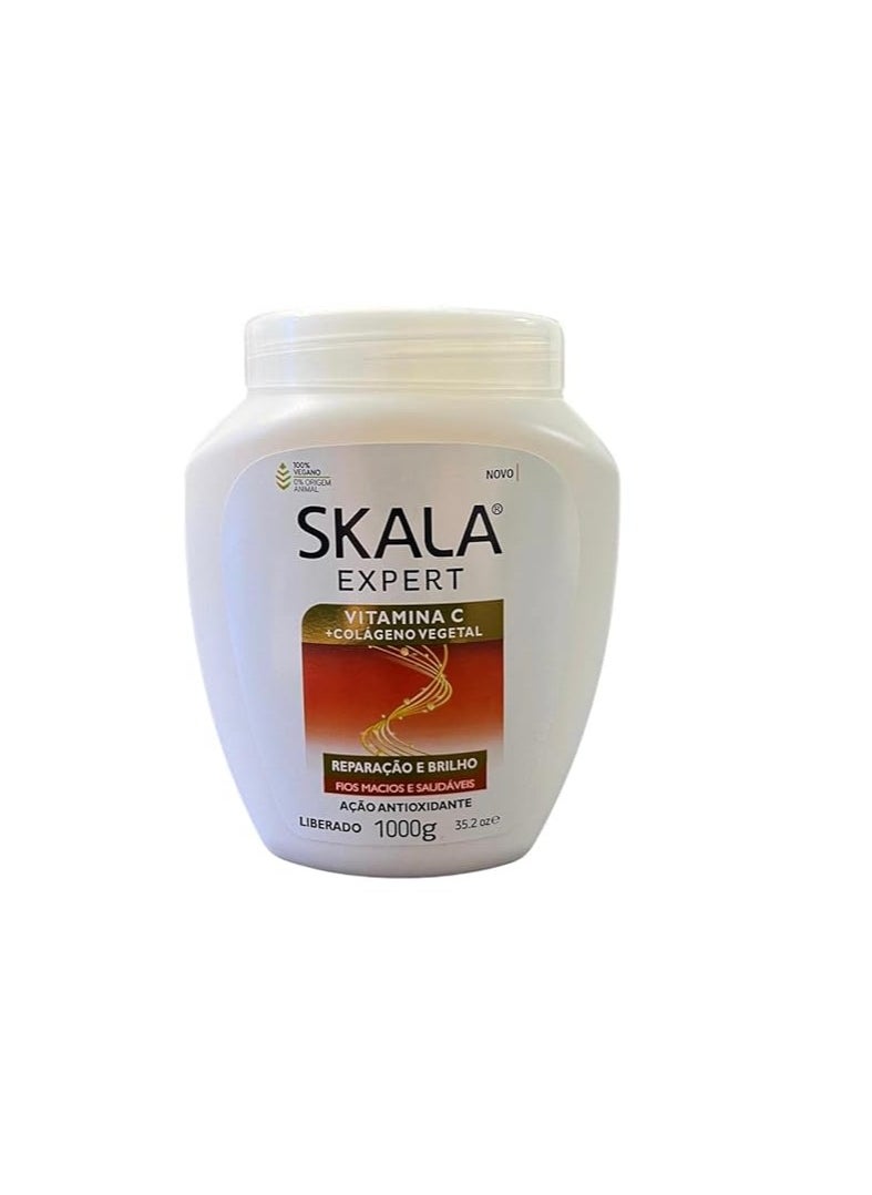 SKALA Expert Vitamin C + Vegetal Collagen 1kg- Repair and Shine (Soft and Healthy Wires)