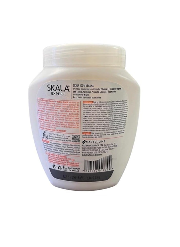 SKALA Expert Vitamin C + Vegetal Collagen 1kg- Repair and Shine (Soft and Healthy Wires)