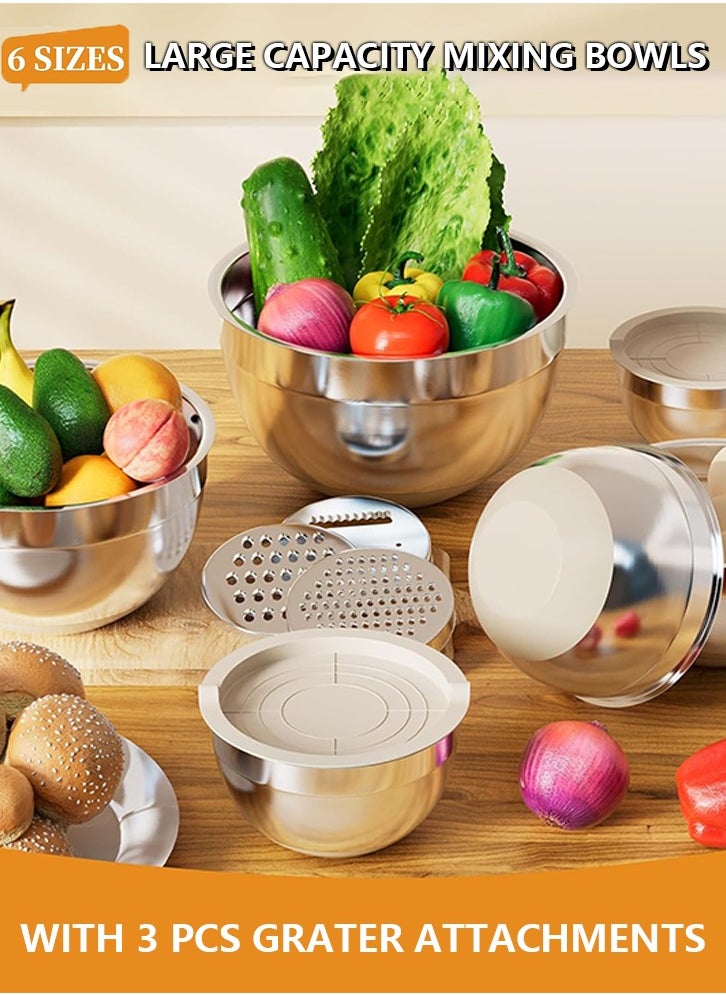 Mixing bowl set with airtight cover,perfect for mixing and serving dishes