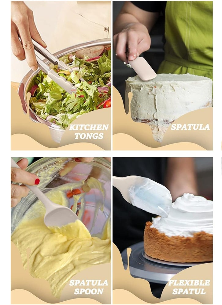 Mixing bowl set with airtight cover,perfect for mixing and serving dishes
