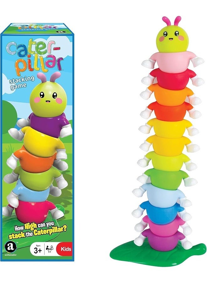 Merchant Ambassador - Caterpillar Stacking Game | Caterpillar Stacking Game for Kids | Kids Game | Indoor & Outdoor Game | Kids Caterpillar Stacking Game