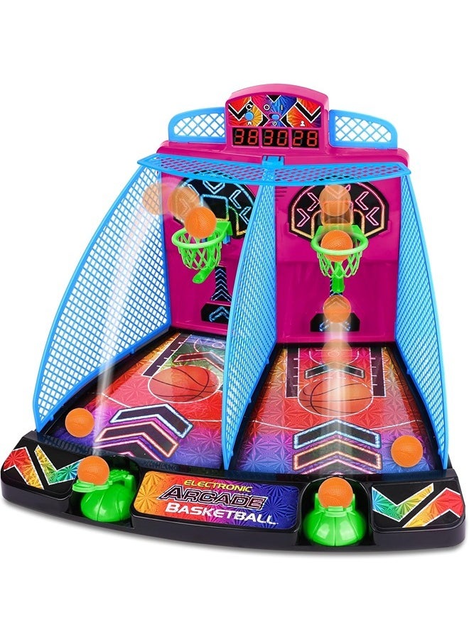 Merchant Ambassador Electronic Arcade Basketball (Hyper Neon Black Series)