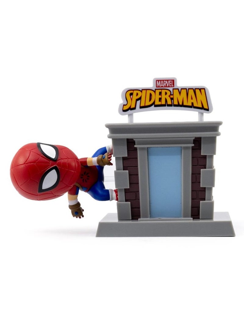 Spiderman Tower Series, Assorted 1 Piece (Style & Color May Vary)  | Collectible Figure | Mystery Figure | Gift for Kids and Collectors!