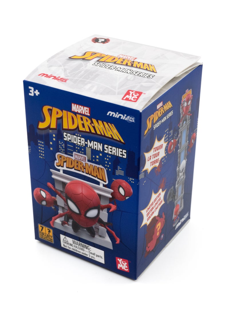 Spiderman Tower Series, Assorted 1 Piece (Style & Color May Vary)  | Collectible Figure | Mystery Figure | Gift for Kids and Collectors!