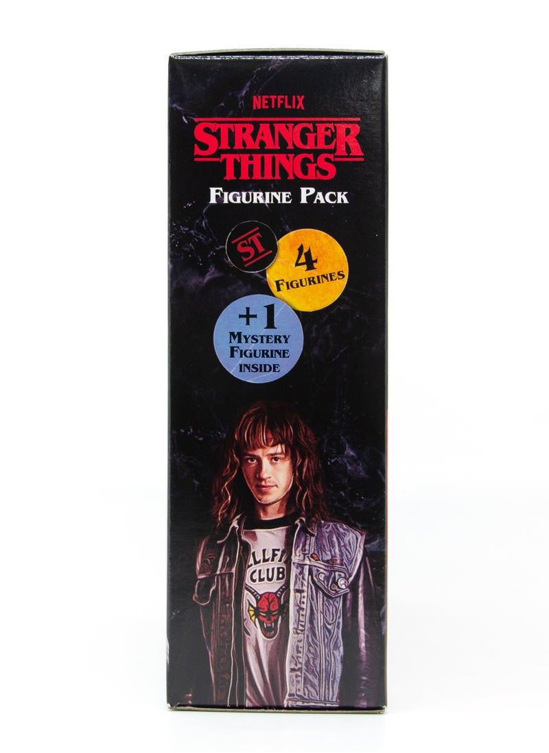 Stranger Things Figure Gift Set 4+1 Figure, Assorted 1 Piece (Character & Color May Vary) | Collectible Figure | Mystery Figure | Gift for Kids and Collectors!