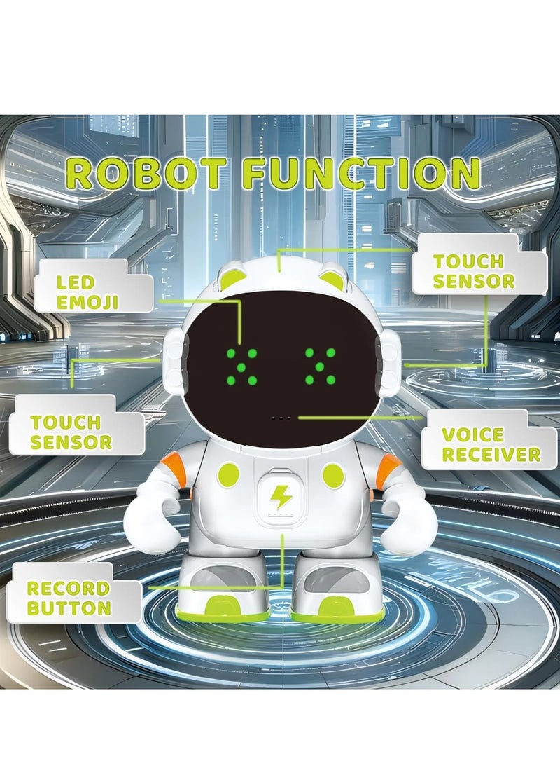 Kids Smart Voice Control Small Talking Robot Friend Electronic Toy Touch Sensor Astronaut Artificial Intelligence Robotics Toy