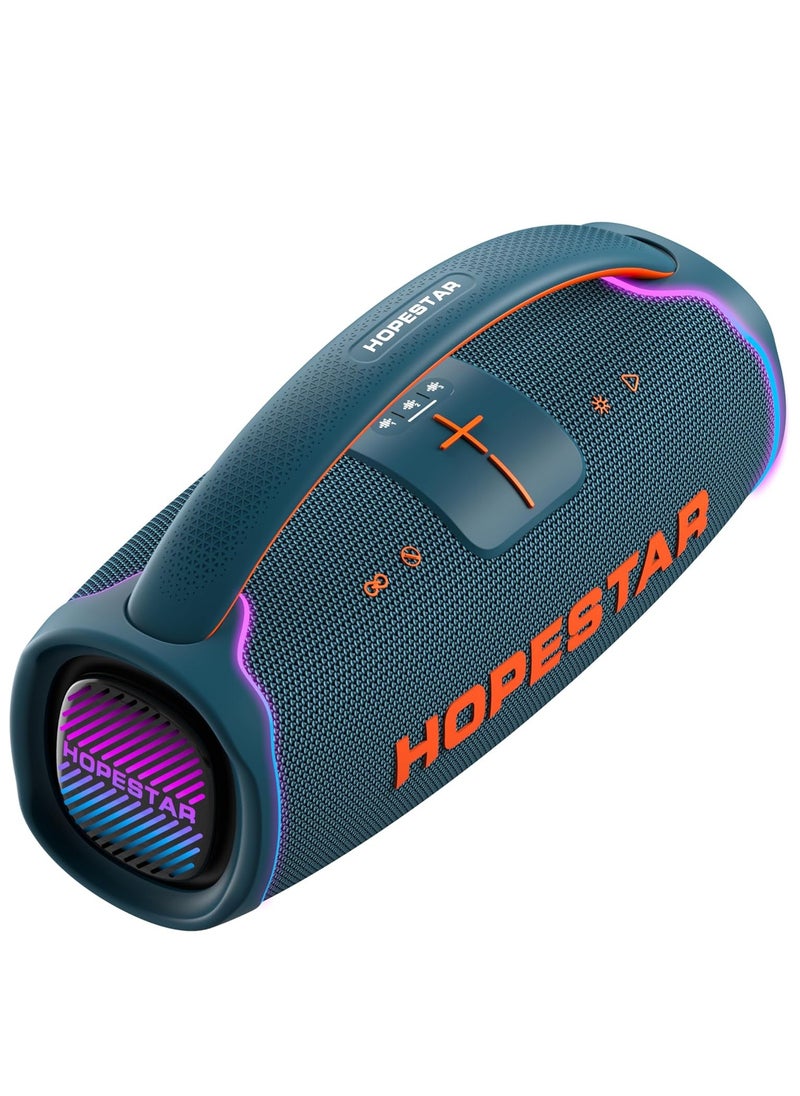 A65 300W Portable Bluetooth Speaker – Big Bass, Karaoke Mic, IPX6 Waterproof, 30000mAh Battery, TWS Stereo, LED Lights & Handle – Perfect for Parties, Camping, and Outdoor Adventures