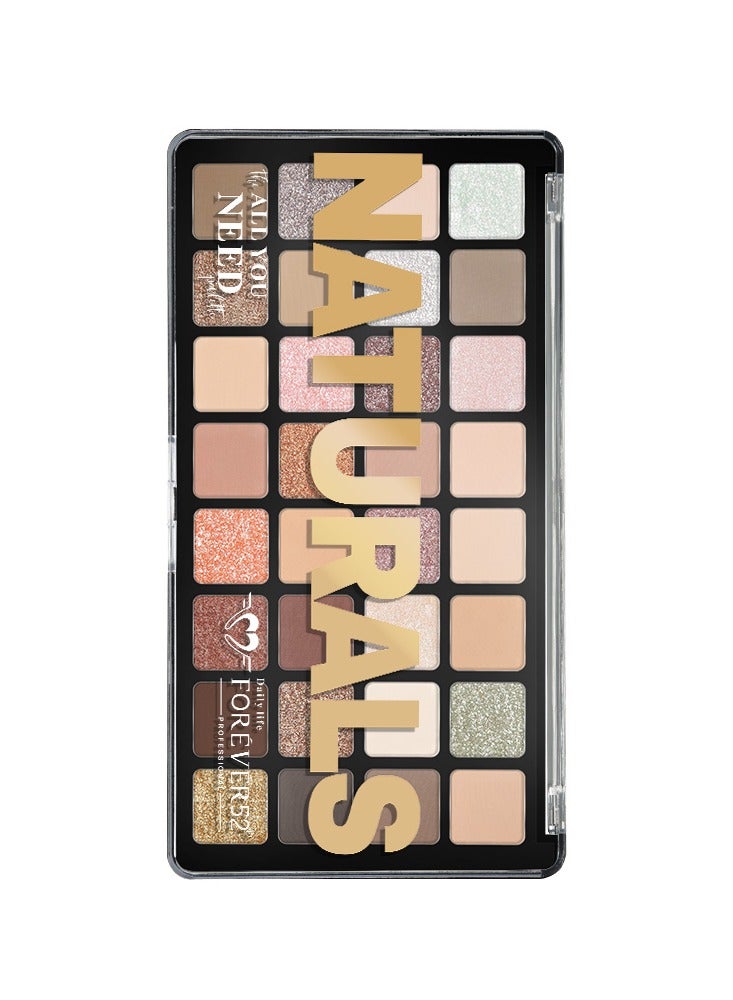 Naturals 32 Color Eyeshadow Palette Subtle Summer