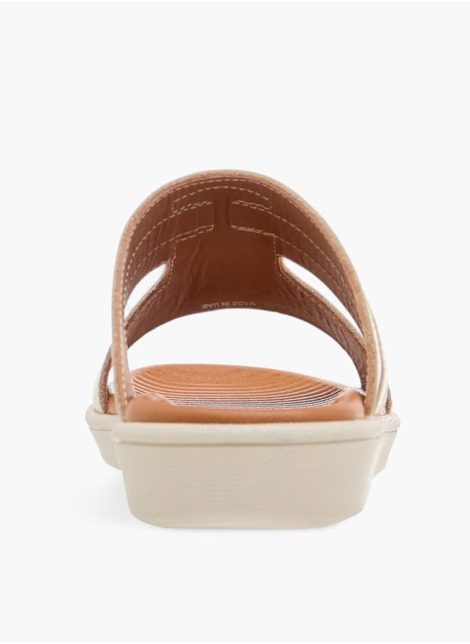 Boys Textured Slip-On Arabic Sandals