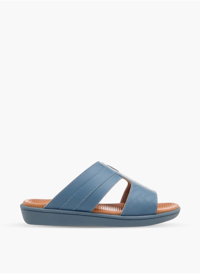 Boys Textured Slip-On Arabic Sandals