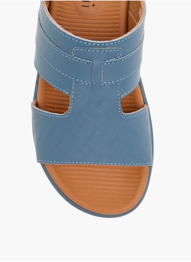 Boys Textured Slip-On Arabic Sandals