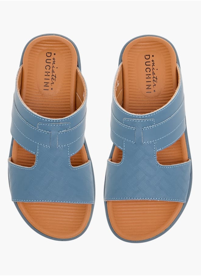 Boys Textured Slip-On Arabic Sandals