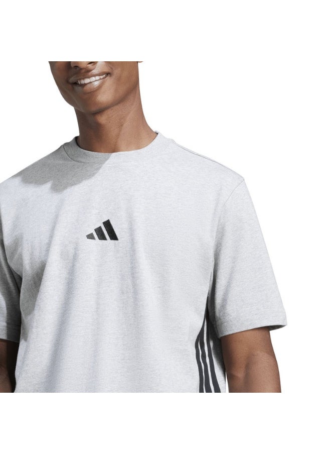 essentials three stripes single men t-shirt