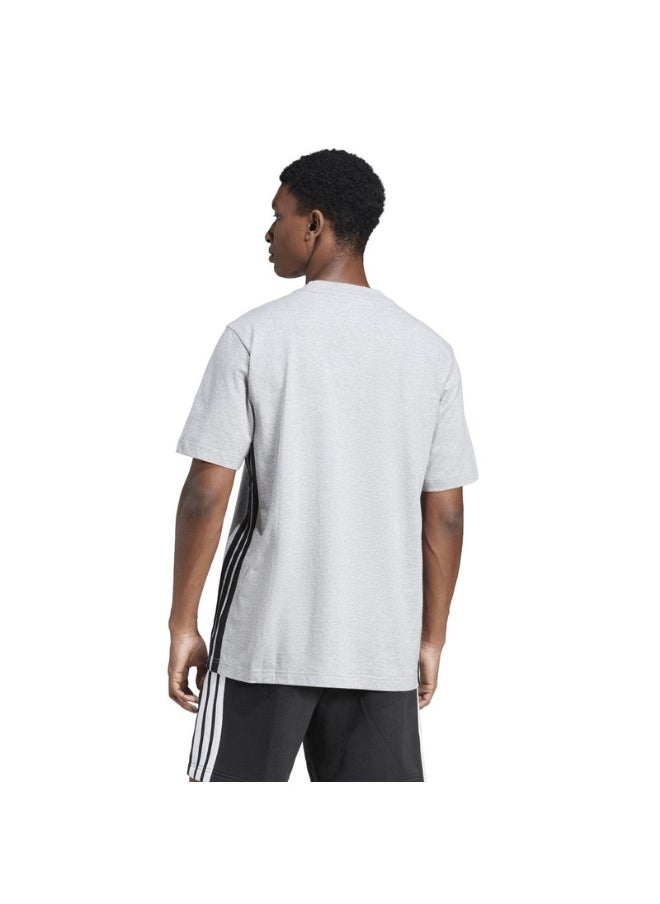 essentials three stripes single men t-shirt