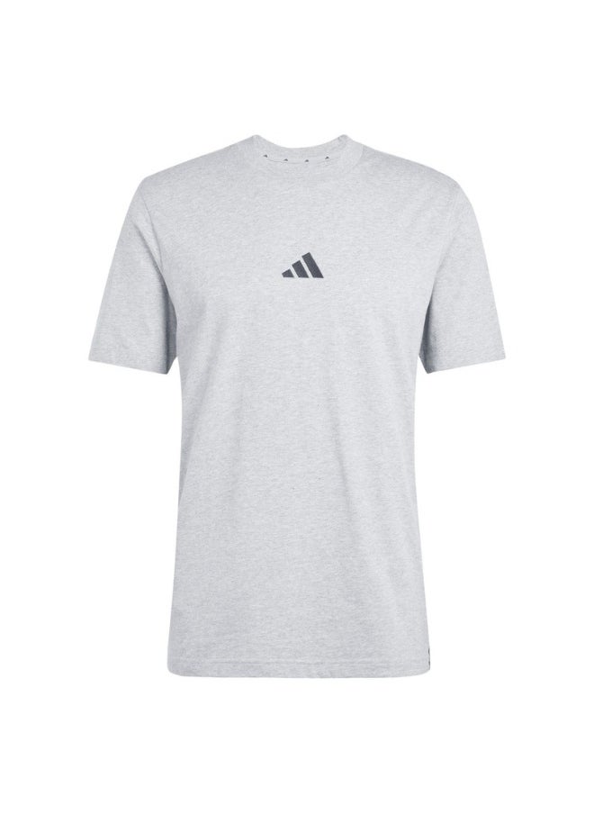 essentials three stripes single men t-shirt