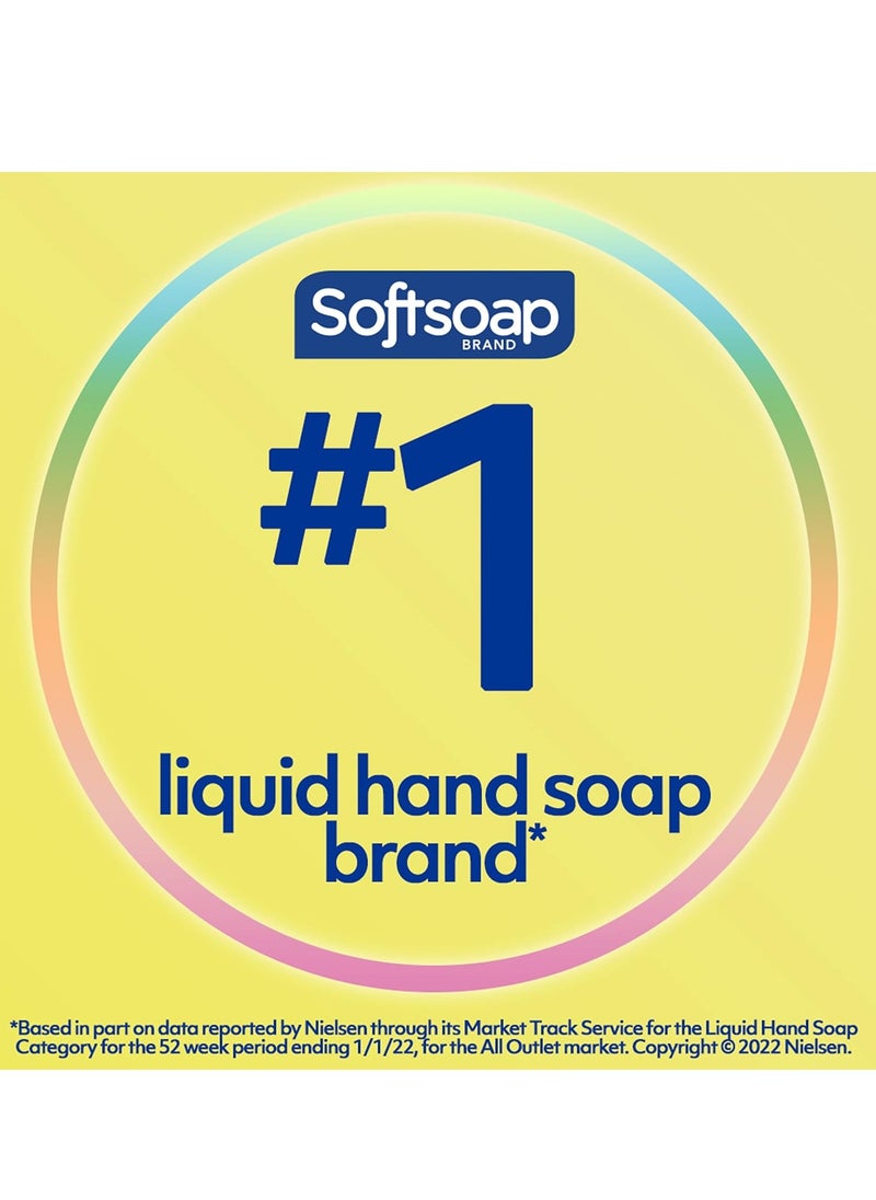 Softsoap Antibacterial Liquid Hand Soap, Fresh Citrus Scent Hand Soap, 11.25 Ounce, 6 Pack