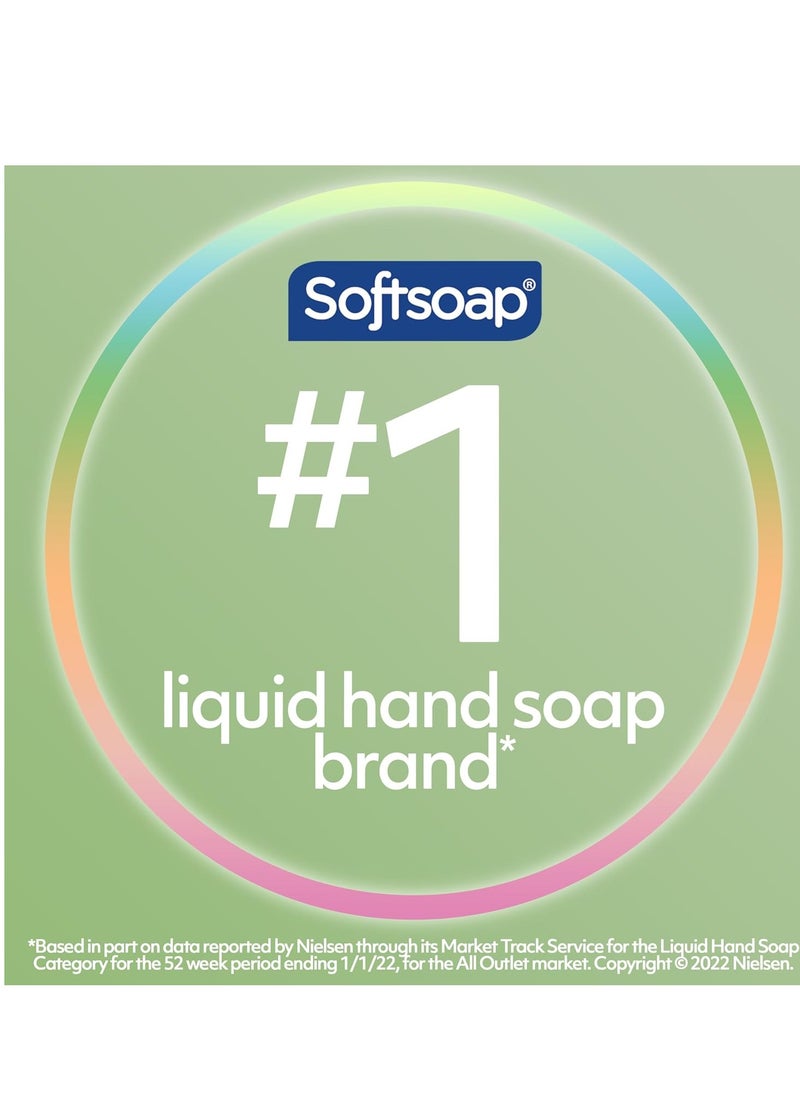 Softsoap Antibacterial Liquid Hand Soap, Sensitive Rosewater and Aloe scent Hand Soap, 11.25 Fl Oz (Pack of 6)