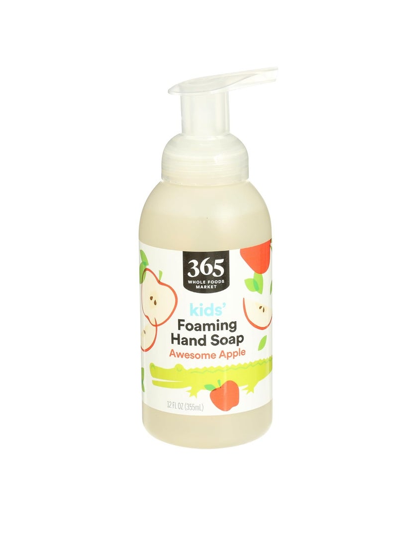 365 by Whole Foods Market, Awesome Apple Kids Foaming Hand Soap, 12 Fl Oz