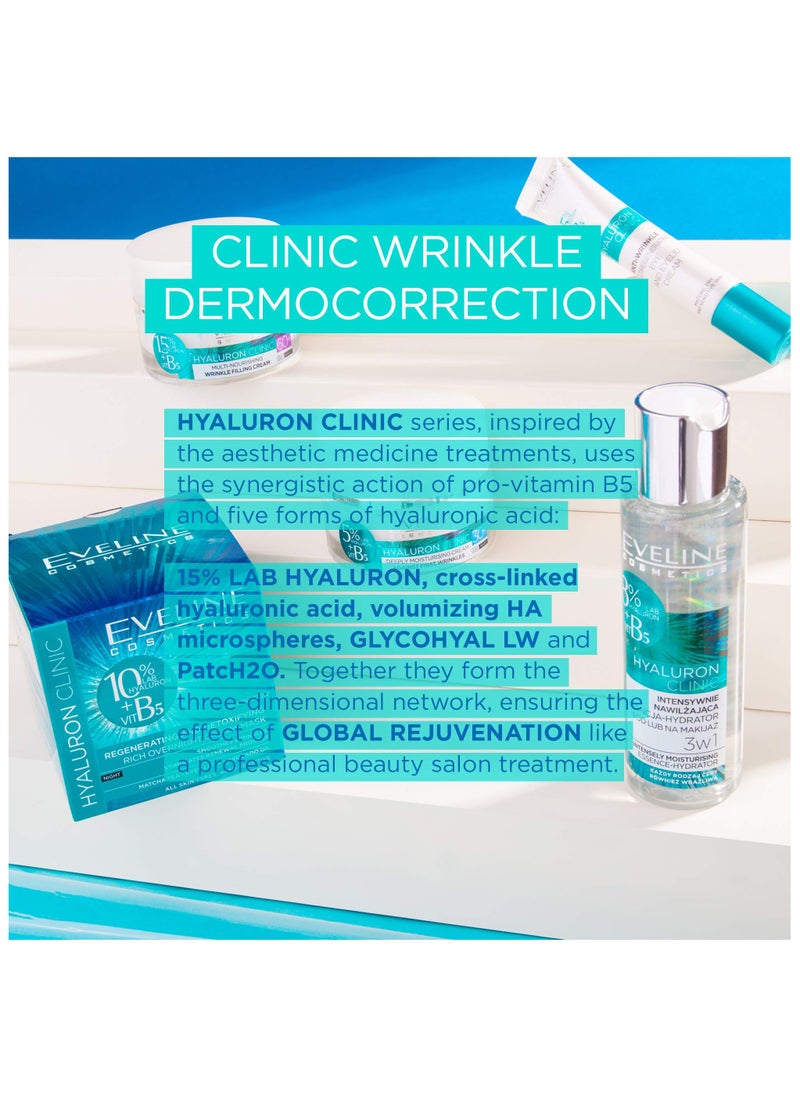 Hyaluron Clinic B5 Day And Night Cream, Anti-Wrinkle Cream For Intense Firming, Spf 40+ 50ml