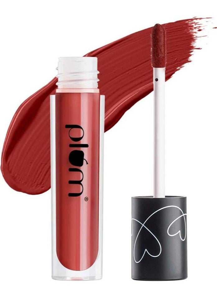 Matte  Liquid Lipstick  Non Drying Smudge Proof  100% Vegan and Cruelty Free  Cocoa Mocha  130