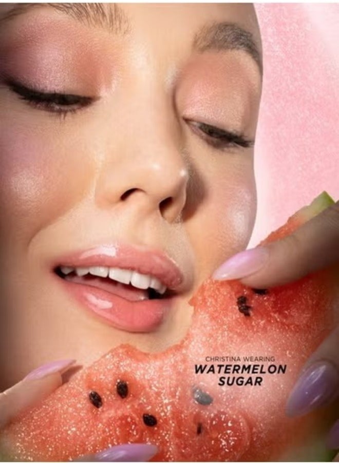 GISOU Honey Infused Lip Oil, Watermelon Sugar 8ml - Nourishing & Hydrating Lip Care