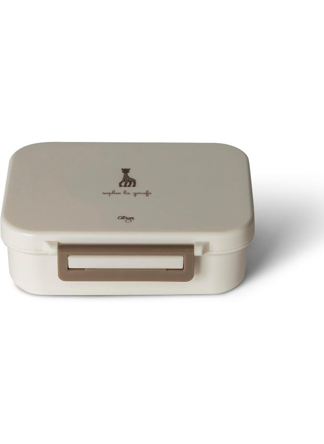 Tritan Snackbox With 3 Compartments For Kids, Leak-Proof And Bpa FreeSophie La Girafe