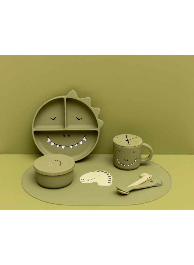 Mr Dino Silicone Snack Cup