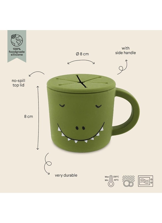 Mr Dino Silicone Snack Cup