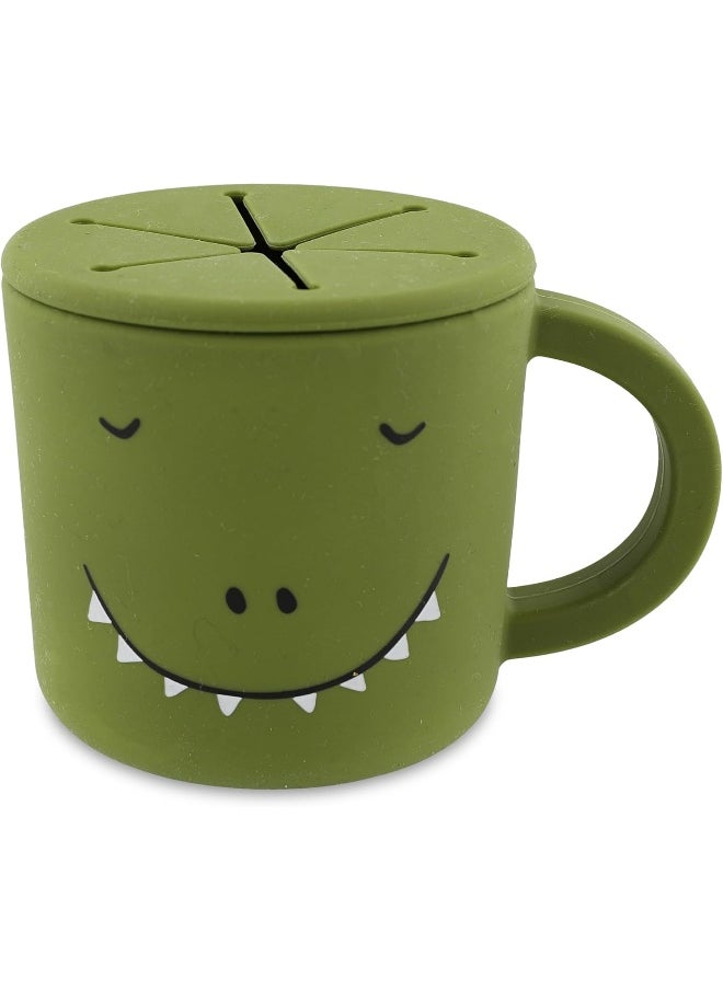 Mr Dino Silicone Snack Cup