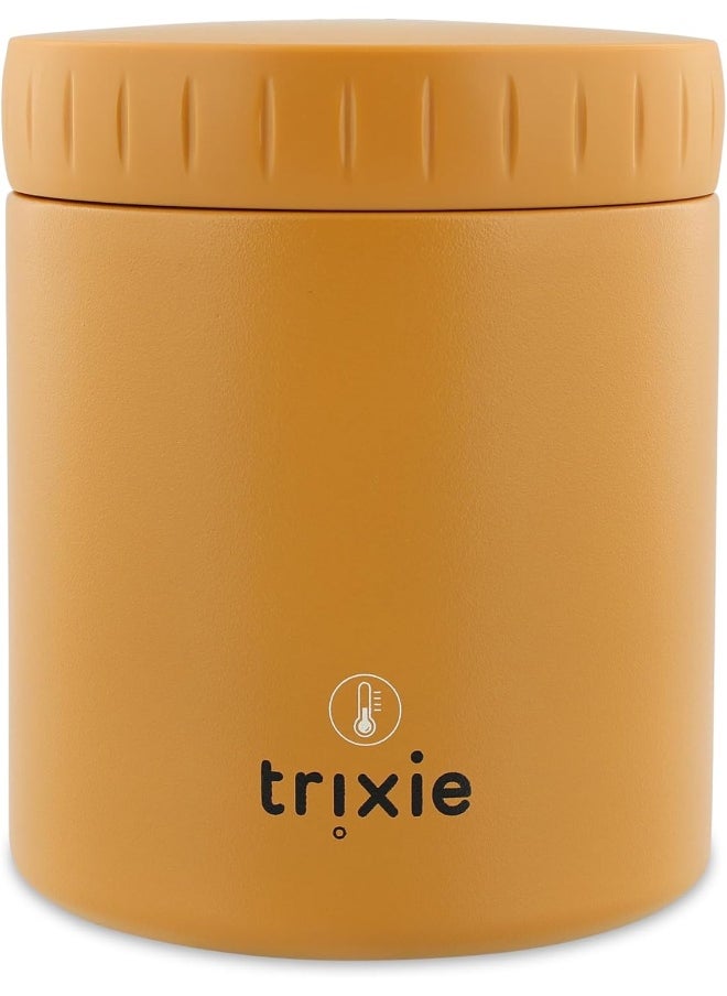 Insulated Food Container Mr. Fox, 350Ml, Leakproof And Portable, Keeps Food Hot Or Cold, Stainless Steel, Kids Lunch Container