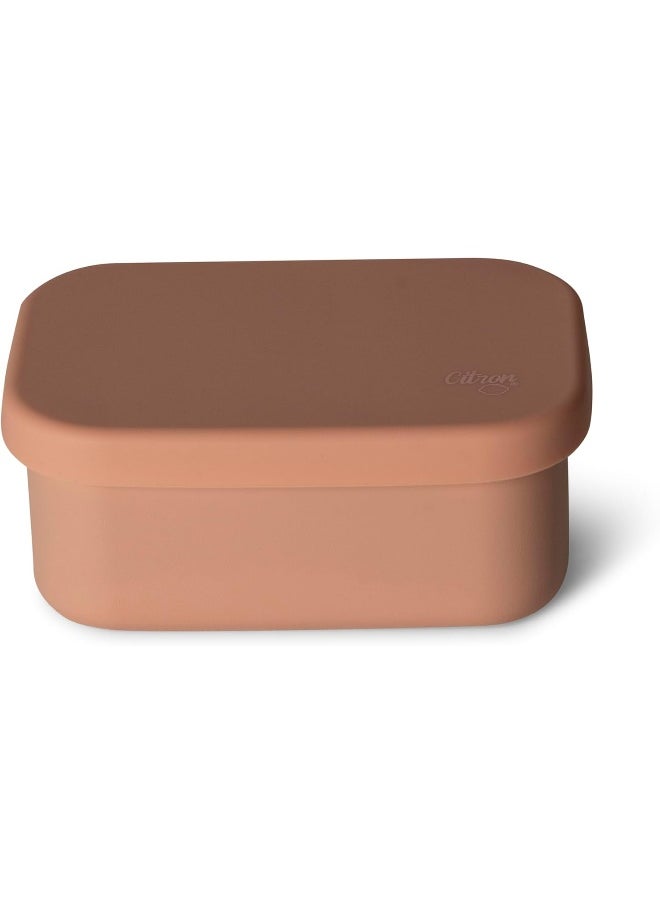 Mini Stainless Steel Snackbox With 1 Compartment For Kids, Leak-Proof And Bpa FreeBlush Pink