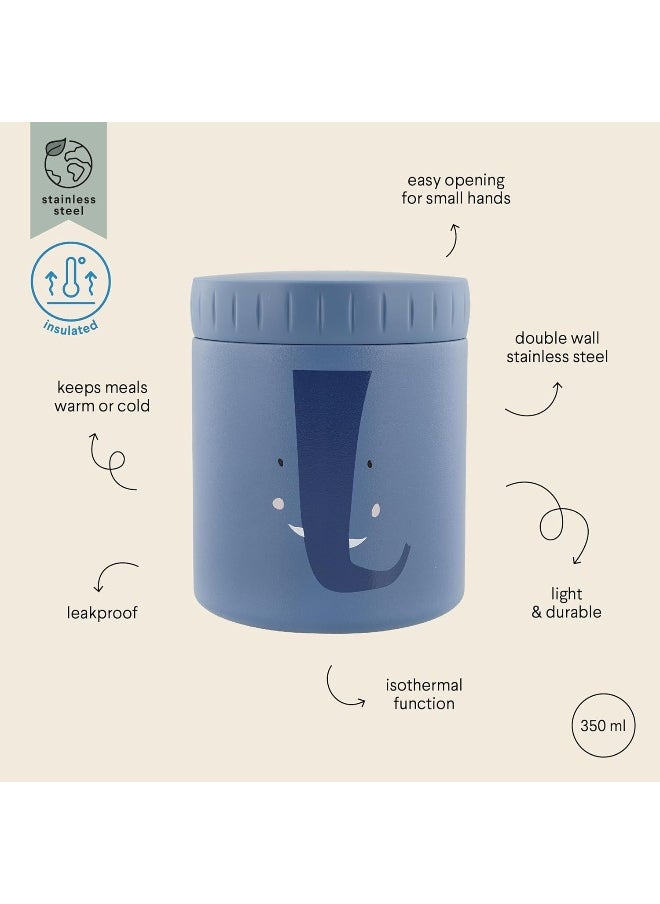 Mrs. Elephant Insulated Food Jar 350Ml