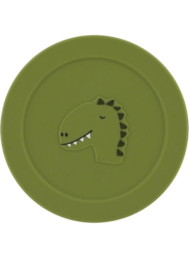 Mr. Dino Silicone Snack Container With Lid