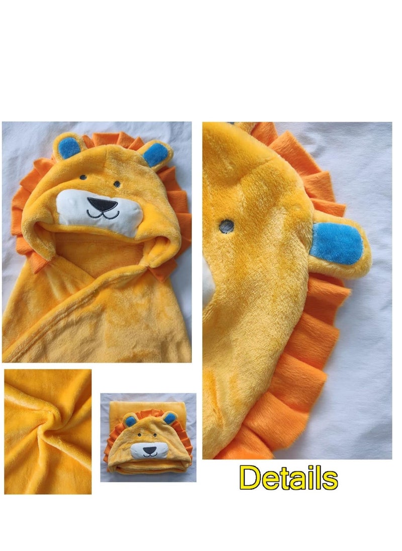 Hooded Towels For Kids 3 13 years, Premium Beach Or Bath Towel, Rabbit design, Ultra Soft, and Extra Large, 100% Cotton Children's SwimmingBath Towel with Hood