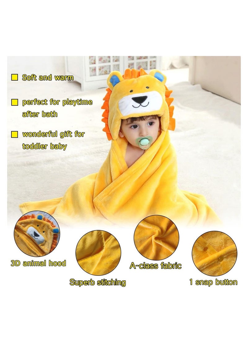 Hooded Towels For Kids 3 13 years, Premium Beach Or Bath Towel, Rabbit design, Ultra Soft, and Extra Large, 100% Cotton Children's SwimmingBath Towel with Hood