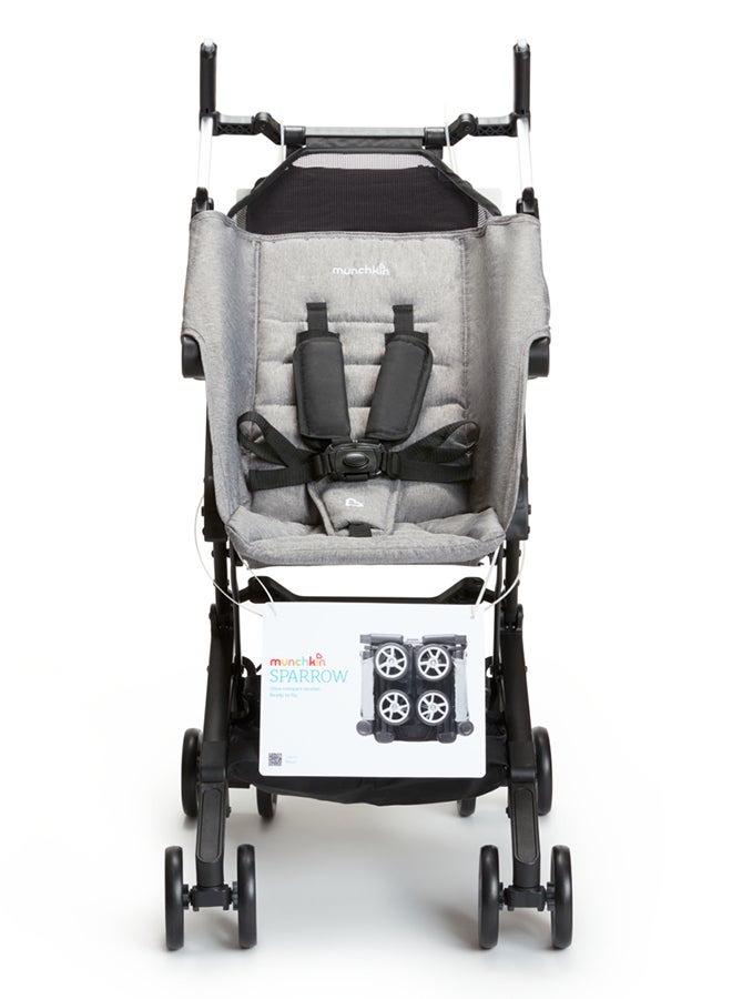 Sparrow Ultra Compact Lightweight Easy Fold Stroller Grey