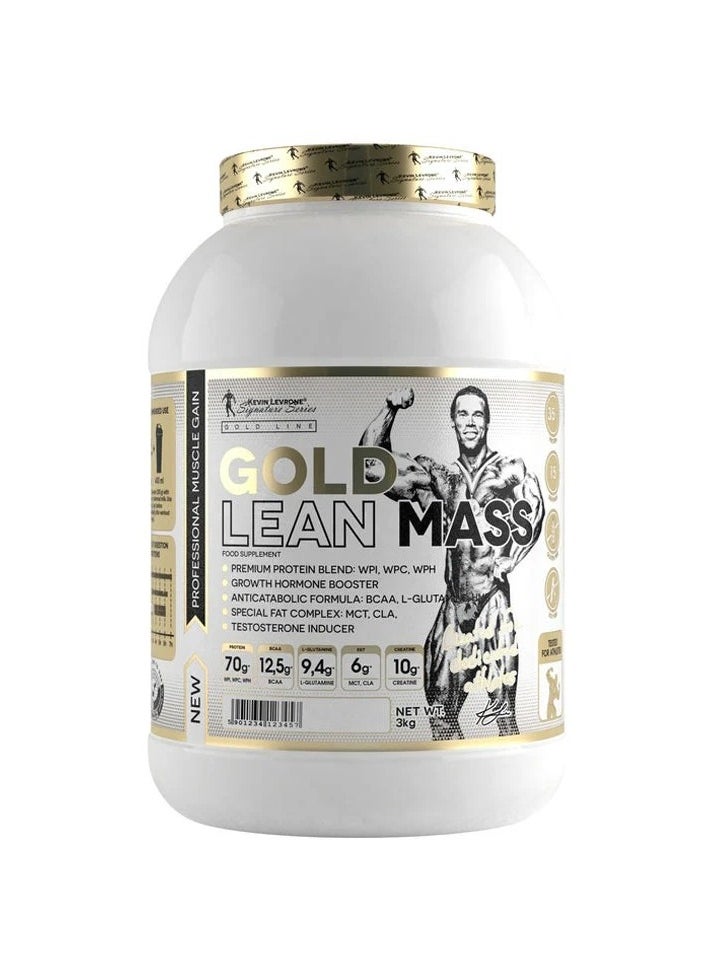 Gold Lean Mass - Snickers Flavor - 3kg