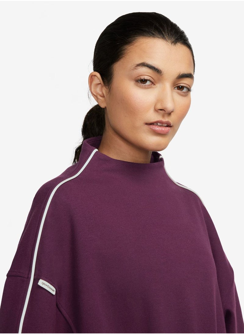 Mock Neck Top
