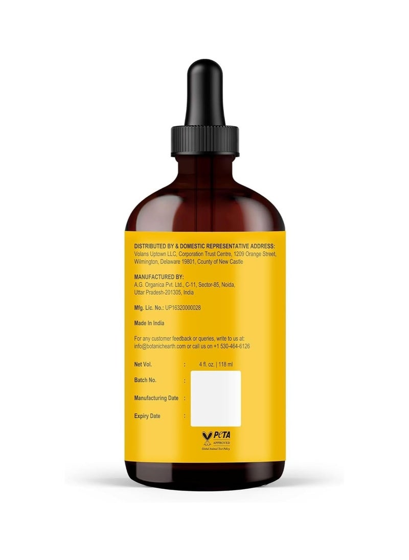 Raw Batana Oil for Hair Growth | 100% Pure & Unrefined Oil from Honduras | For Thicker, Stronger Hair - 118 ml