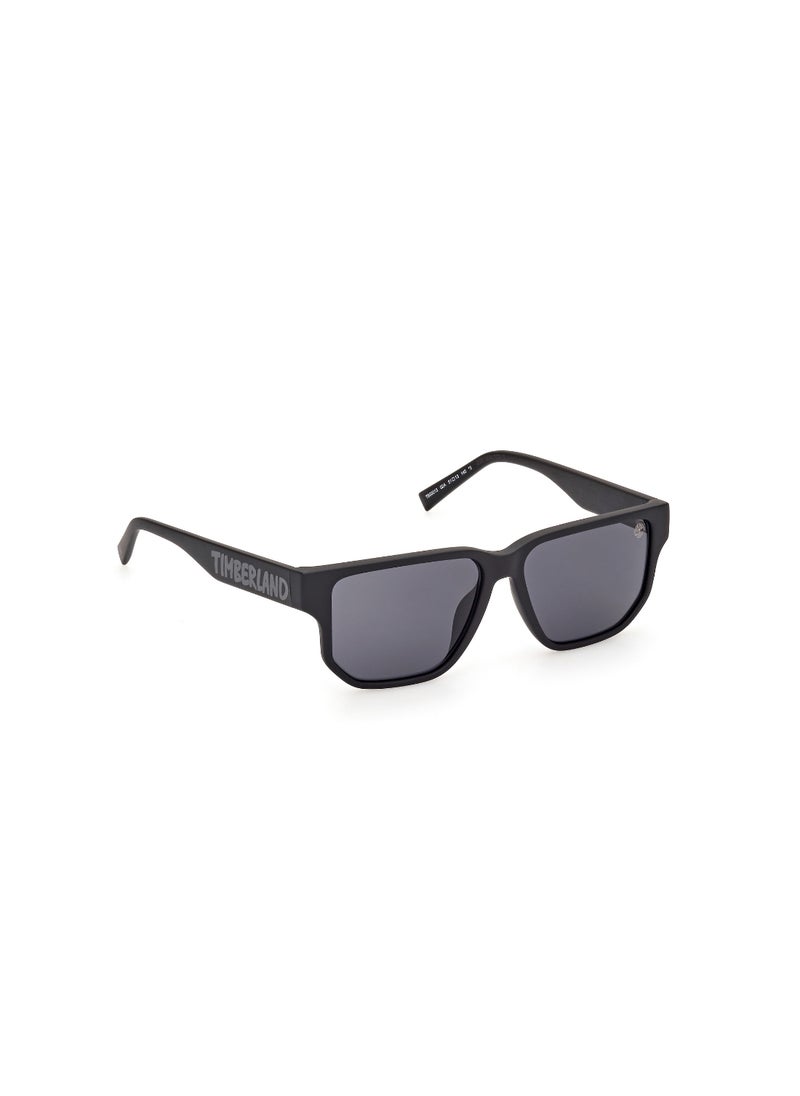 Boys Rectangular Shape  Sunglasses TB0001302A51 Lens Size: 51 Millimeter - Matte Black