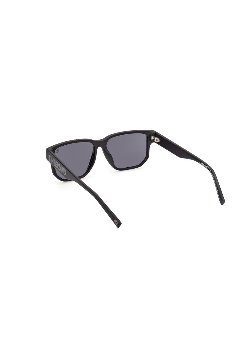 Boys Rectangular Shape  Sunglasses TB0001302A51 Lens Size: 51 Millimeter - Matte Black