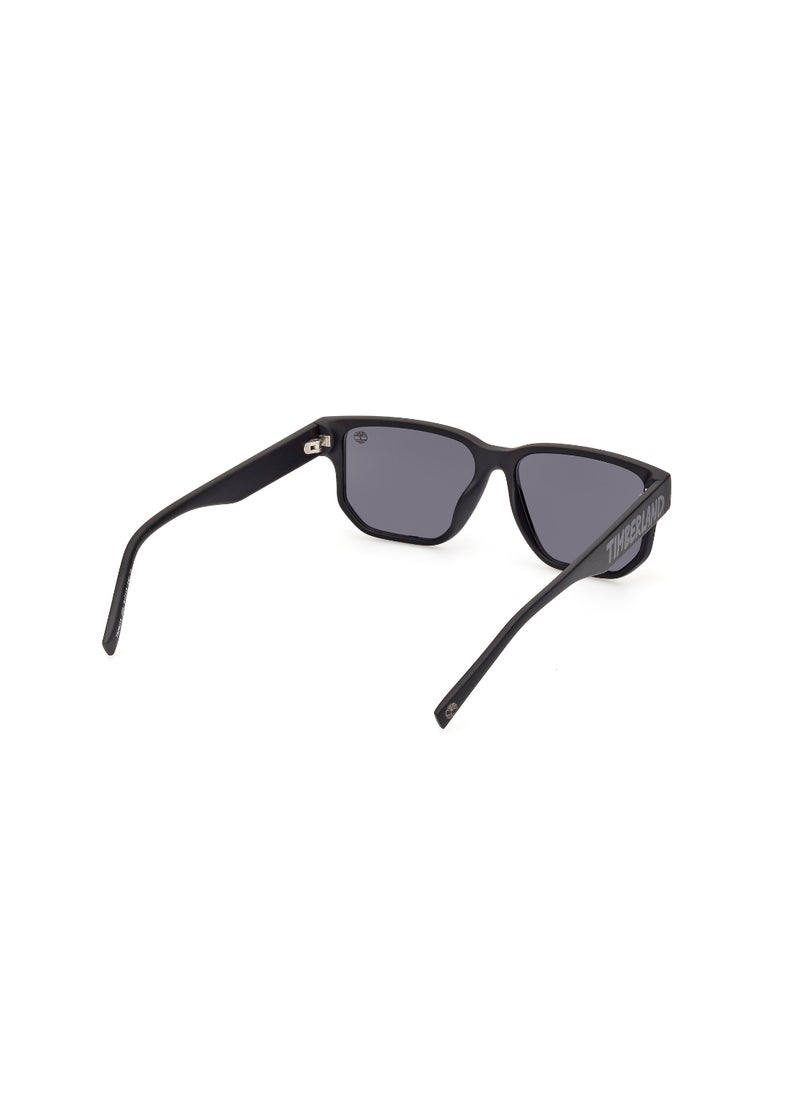 Boys Rectangular Shape  Sunglasses TB0001302A51 Lens Size: 51 Millimeter - Matte Black