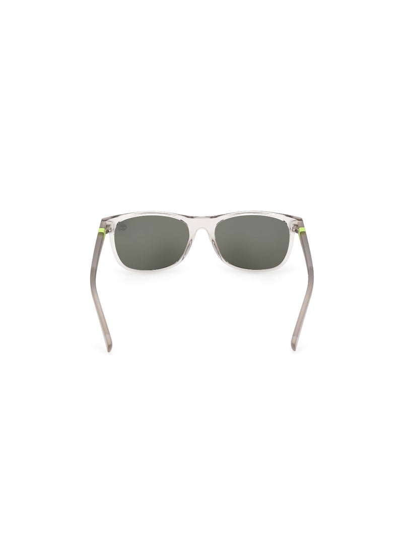 TIMBERLAND FULL RIM RECTANGULAR TEENAGE BOY SUNGLASS TB932720N52