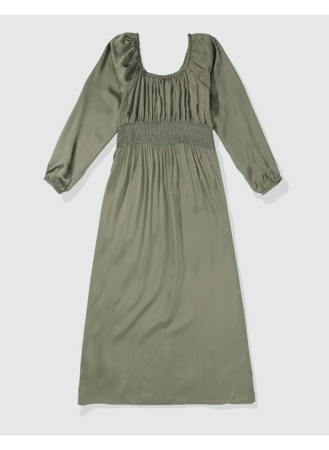 Sweetheart Neck Ruched Waist Dress